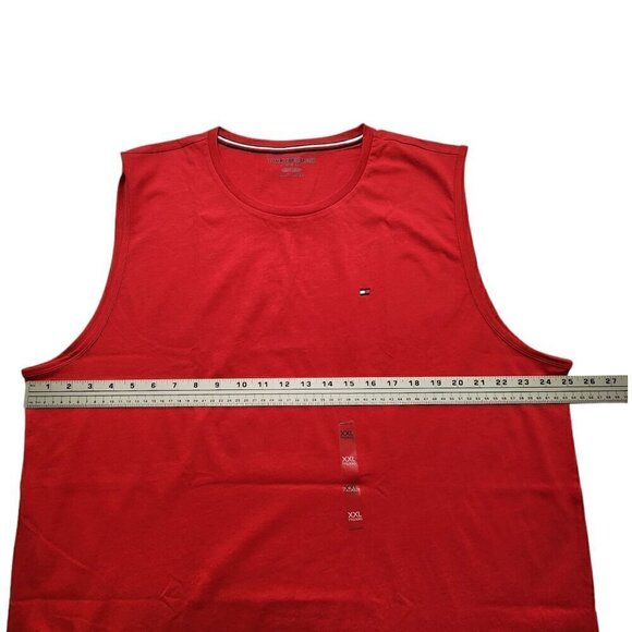 Tommy Hilfiger Men's Tank Top‎ Muscle Essential Flag Logo Lounge Size 2XL - Picture 2 of 10